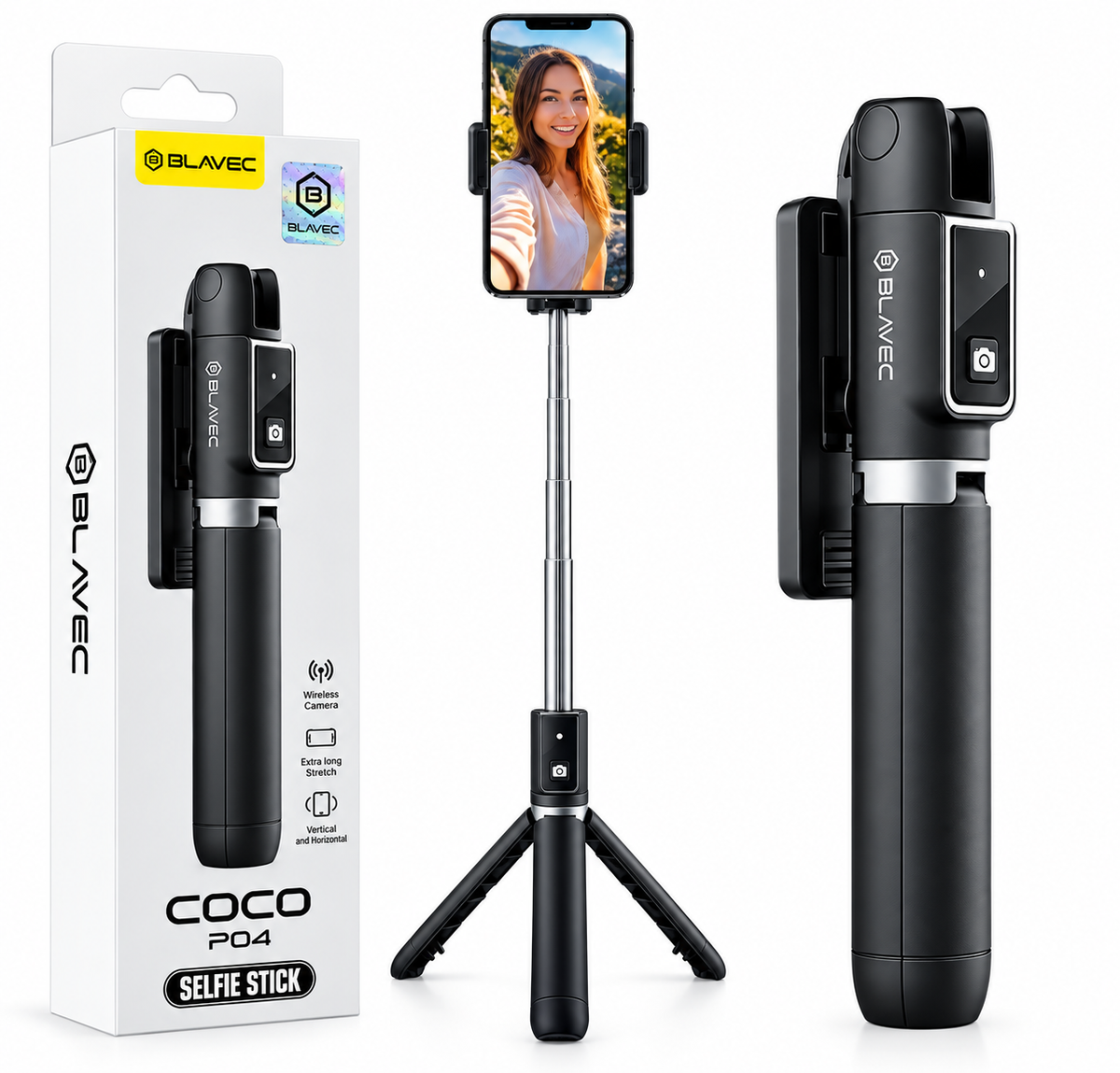 Blavec Coco P04 Selfie Stick Tripod