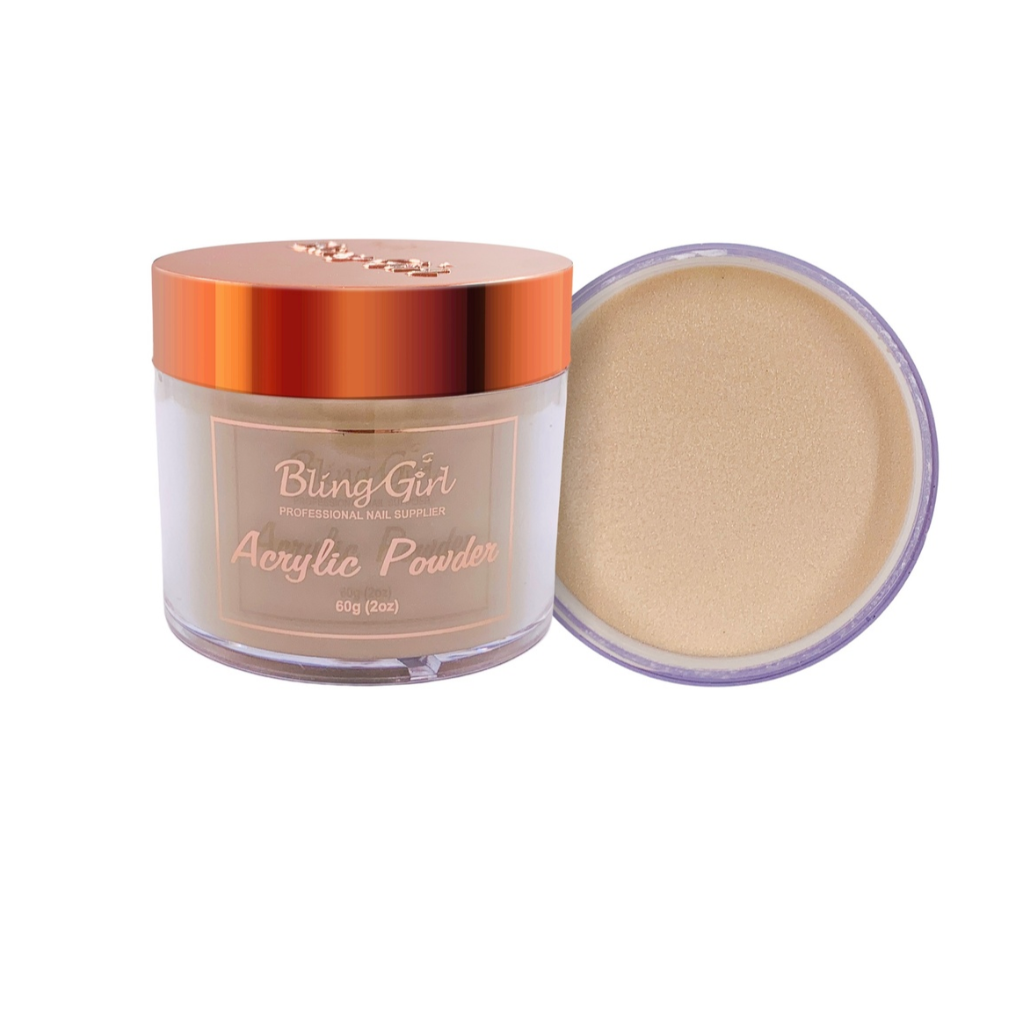 Bling Girl Rose Gold Acrylic Powder