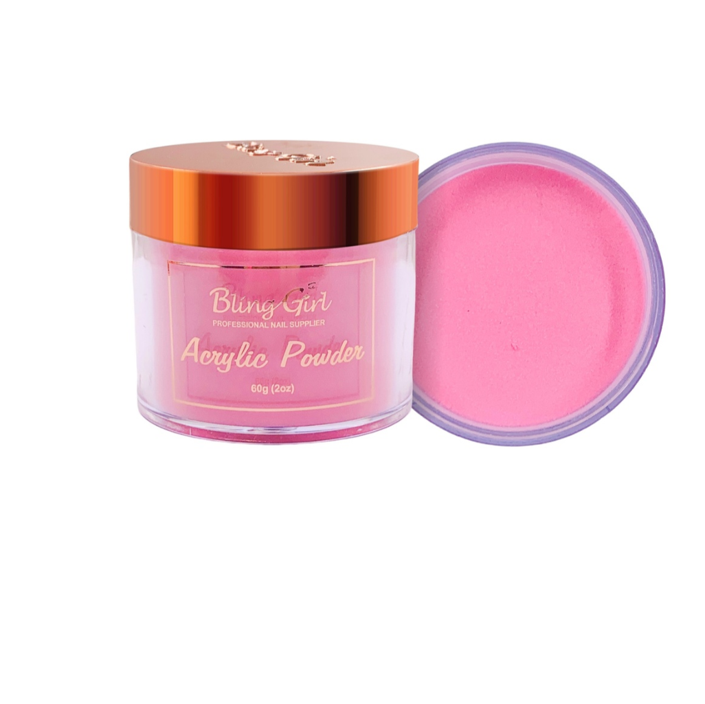 Bling Girl Rose Gold Acrylic Powder