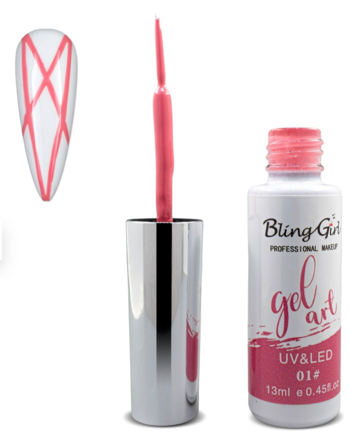 Bling Girl Gel Art UV & LED Gel Polish Set