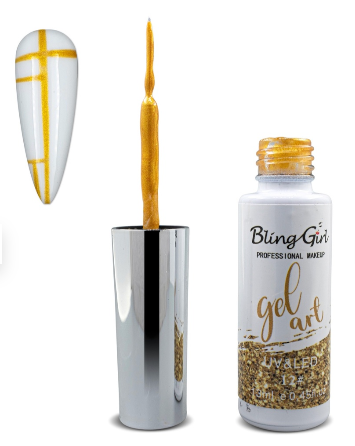 Bling Girl Gel Art UV & LED Gel Polish Set