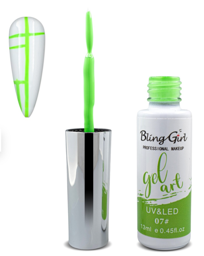Bling Girl Gel Art UV & LED Gel Polish Set