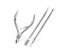 1st Deer Cuticle Cutter Set (3 Pieces + Tools)