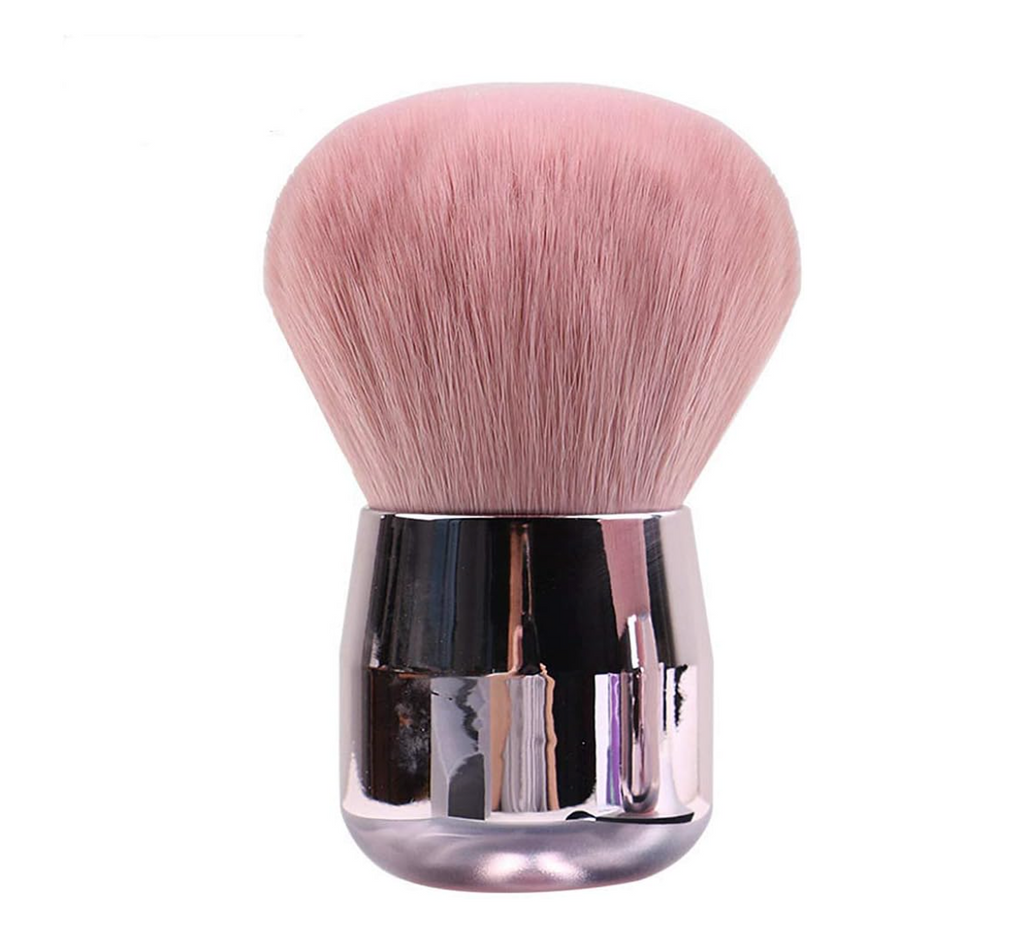 Honey Joy Dual Use Pink Soft Cosmetic Powder Makeup Face Foundation Brush Nail Dust Cleaning Brush for Acrylic Dipping Powder UV Gel Remover Cleaner Brushes Pack of