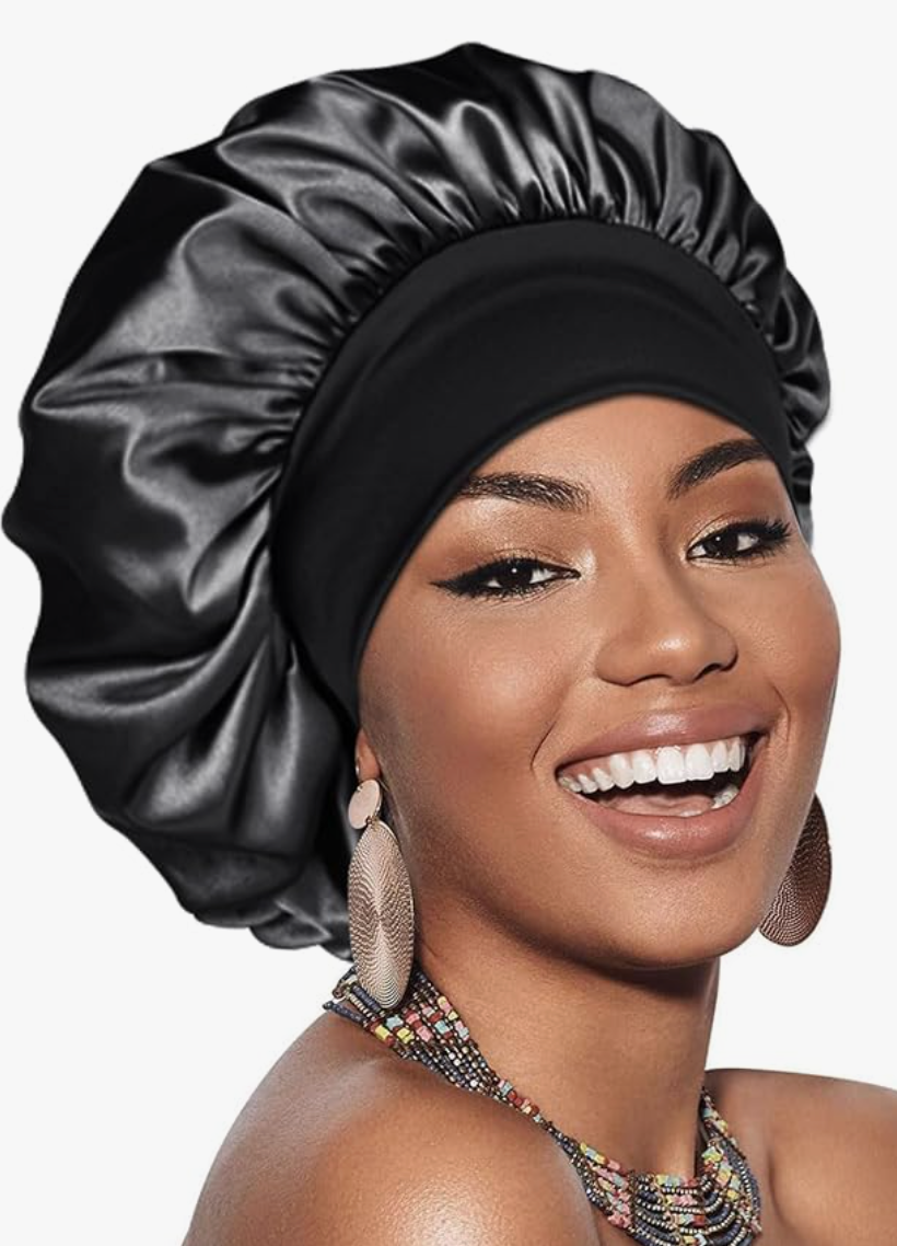 Adubor Double Layer Satin Bonnet