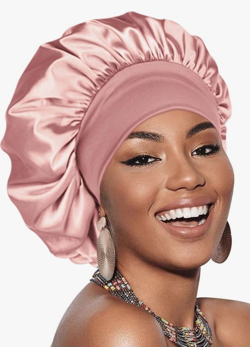 Adubor Double Layer Satin Bonnet