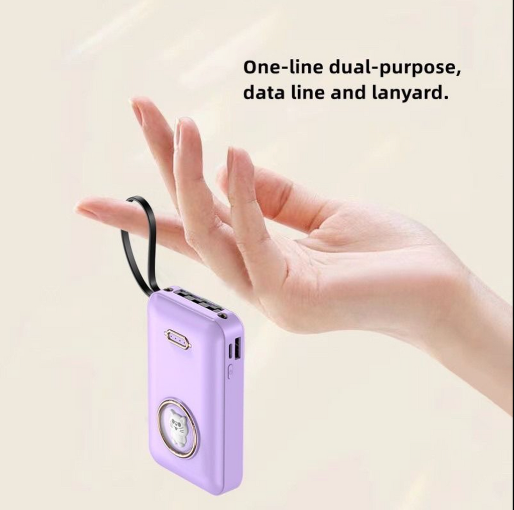 Cute Pet 20000mAh Power Bank fixes that instantly