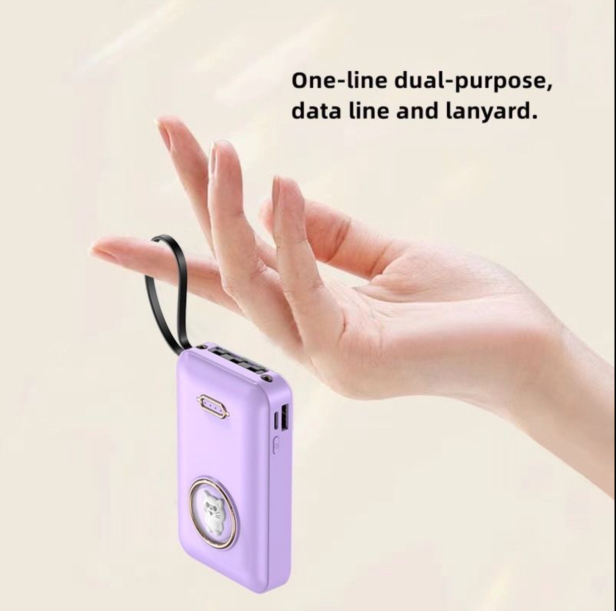 Cute Pet 20000mAh Power Bank fixes that instantly