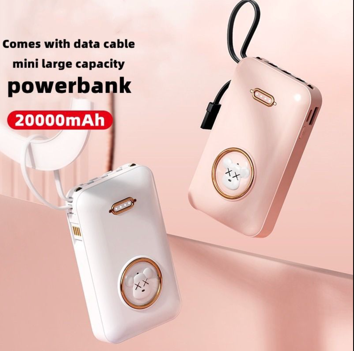 Cute Pet 20000mAh Power Bank fixes that instantly
