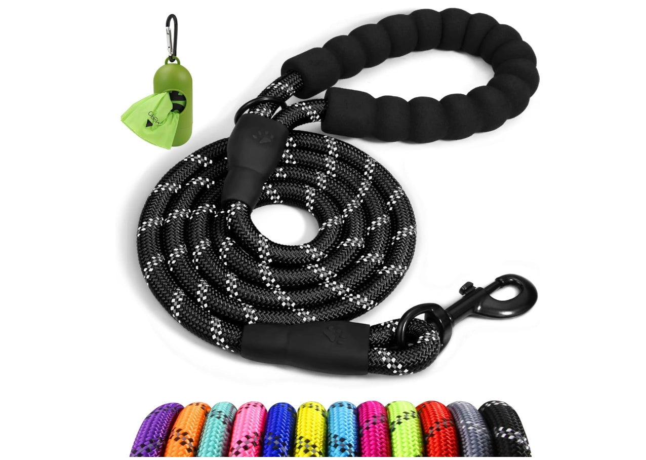 Heavy Duty Reflective Rope Dog Leash