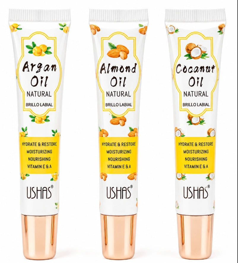 USHAS Argan Oil Natural Lip Gloss