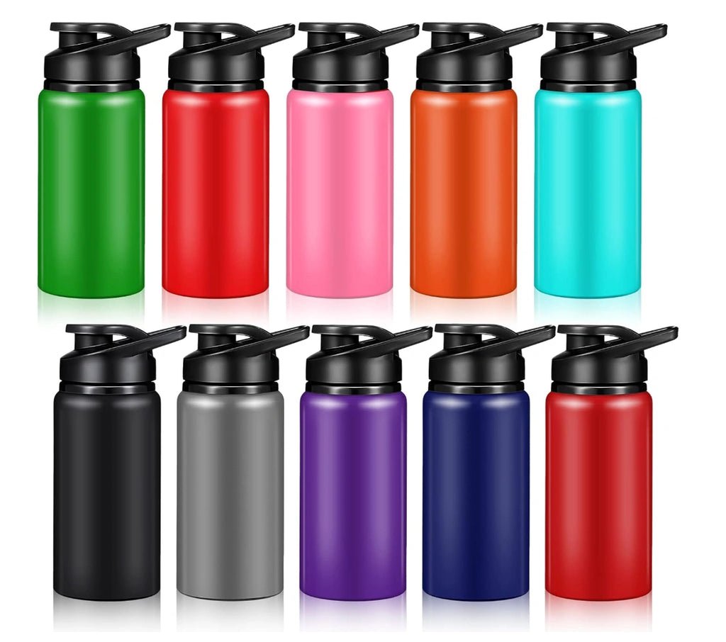 Durable Aluminum Sports Water Bottle (Flip-Top Lid)