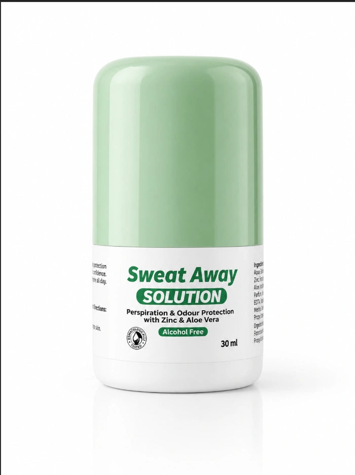 Sweat Away Solution Perspiration & Odor Protection Roll-On.