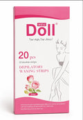 Wax Doll Depilatory Waxing Strips (Rose variant).