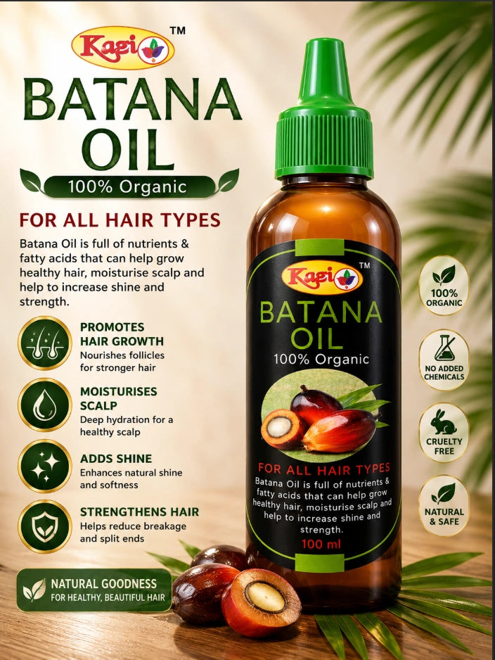 Kazi™ Batana Oil (100% Organic).