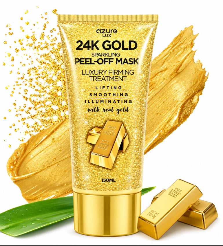 Azure Lux 24K Gold Sparkling Peel-Off Mask