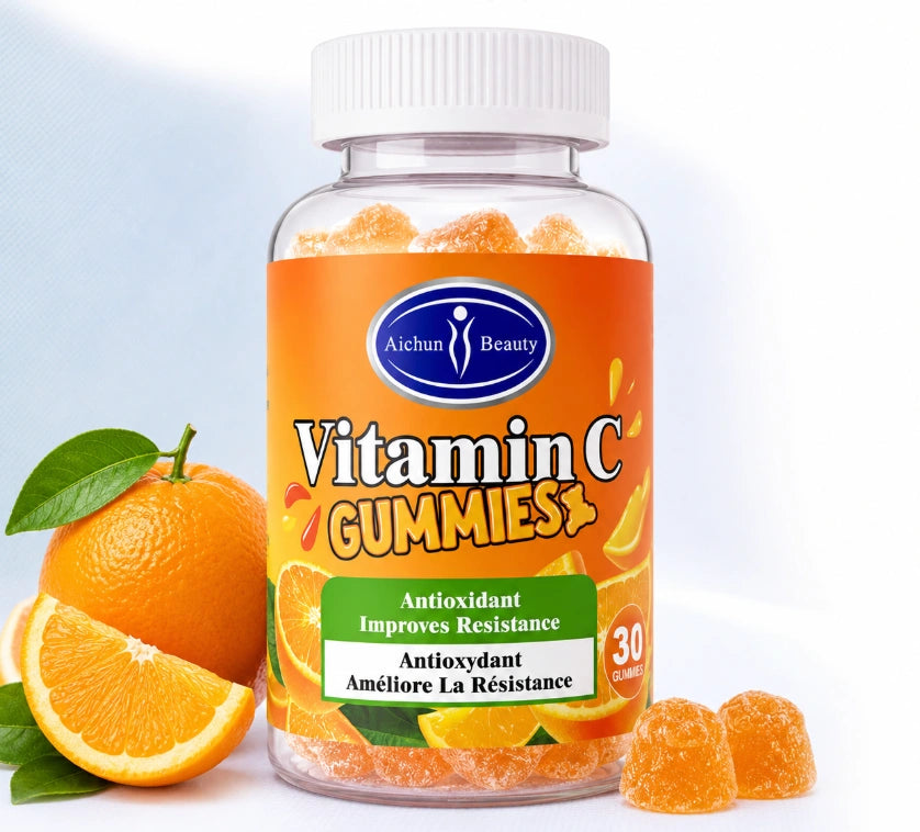 Aichun Beauty Vitamin C Gummies (30-Count Bottle).