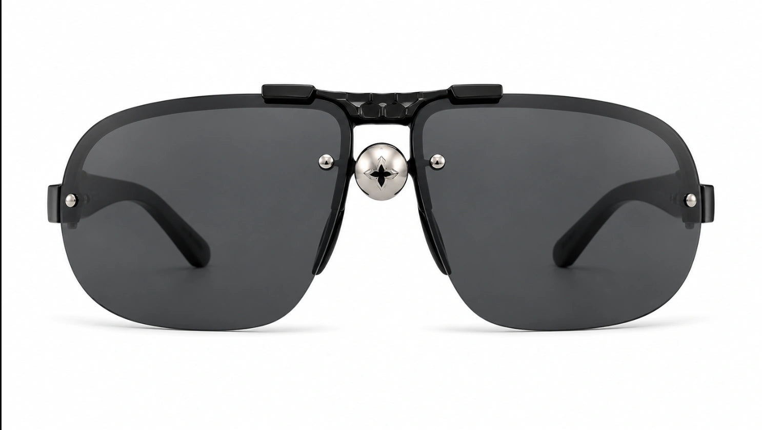 LOTOS Copper Titanium "In the Pocket" Fold-Up Aviator Sunglasses