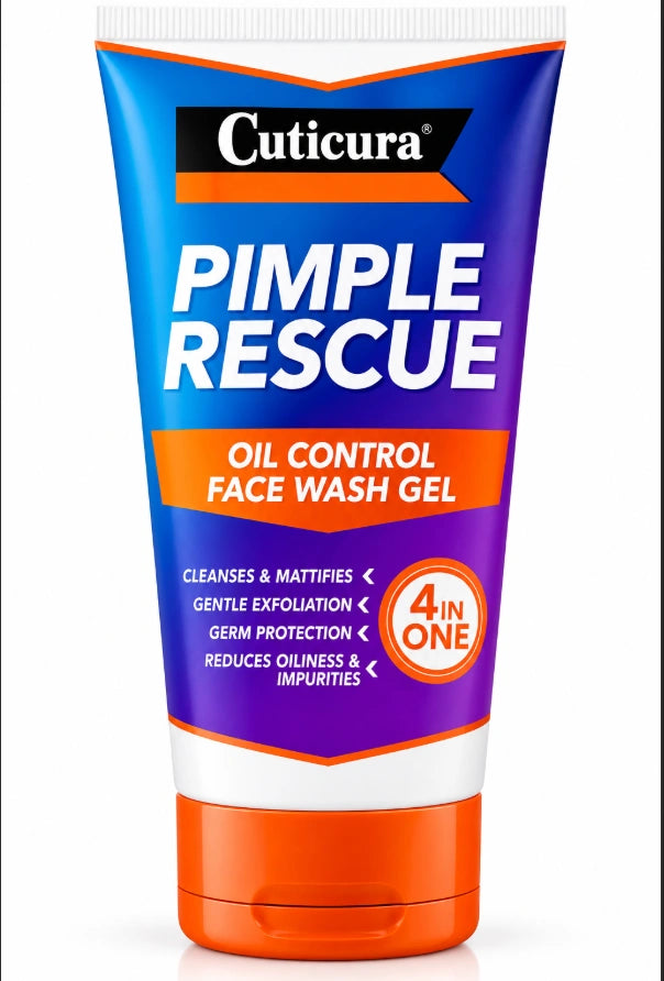 Cuticura Pimple Rescue Oil Control Face Wash Gel