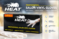 HEAT Professional Salon Vinyl Gloves