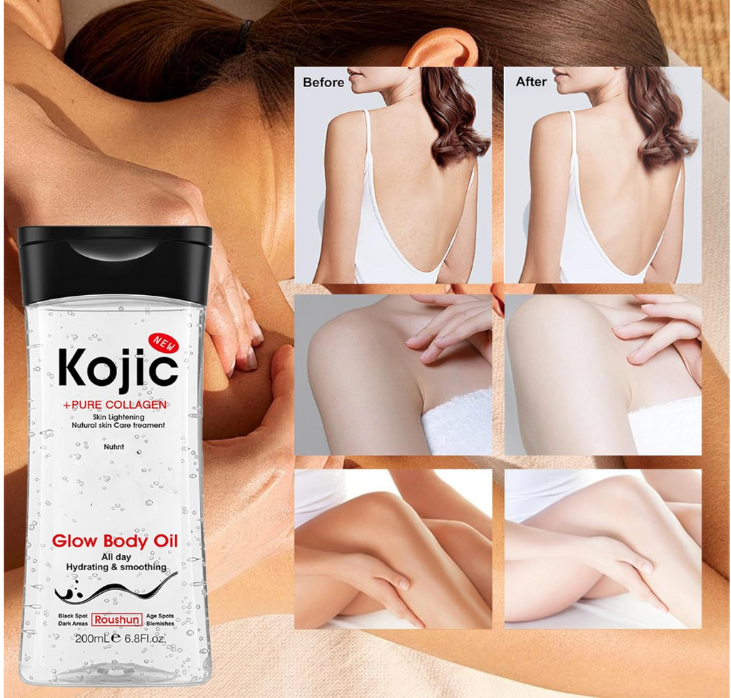 Kojic + Pure Collagen Glow Body Oil – 200ml