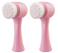 Double-Sided Facial Cleansing Brush