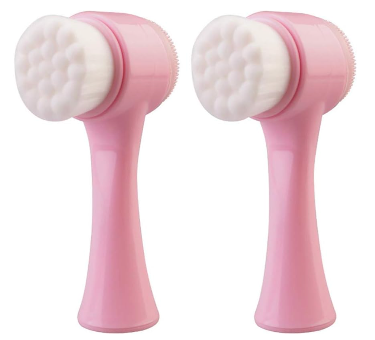 Double-Sided Facial Cleansing Brush