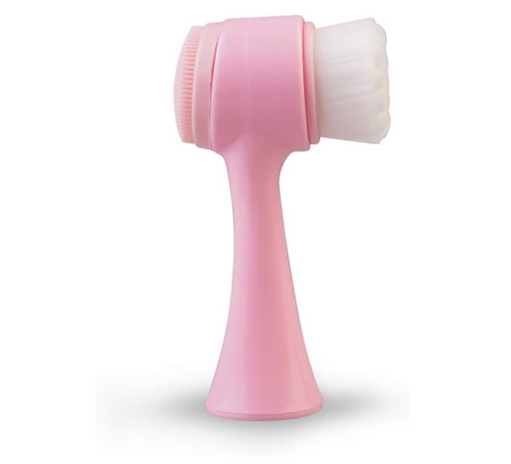 Double-Sided Facial Cleansing Brush