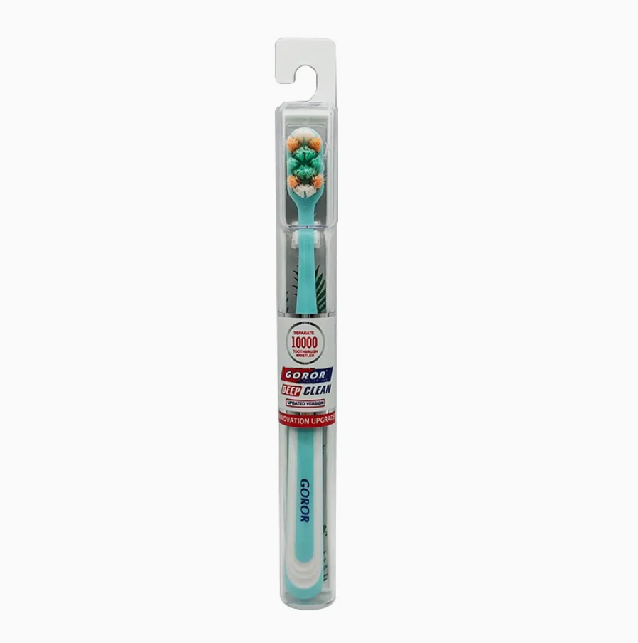 Goror Deep Clean Adult Toothbrush with PVC Protective Box