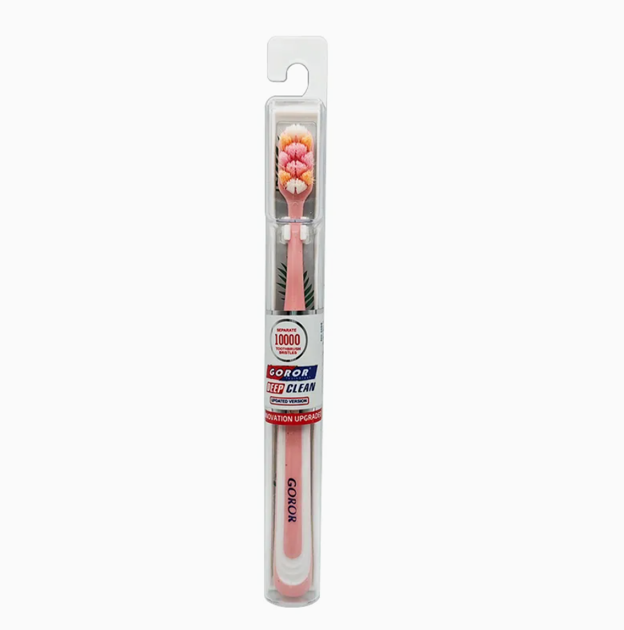 Goror Deep Clean Adult Toothbrush with PVC Protective Box