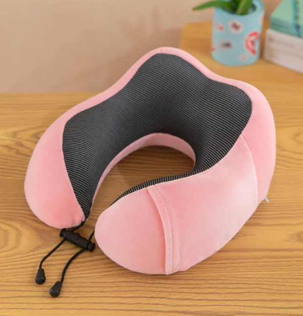 Go Trip U-Shaped Memory Foam Travel Neck Pillow – 360° Support