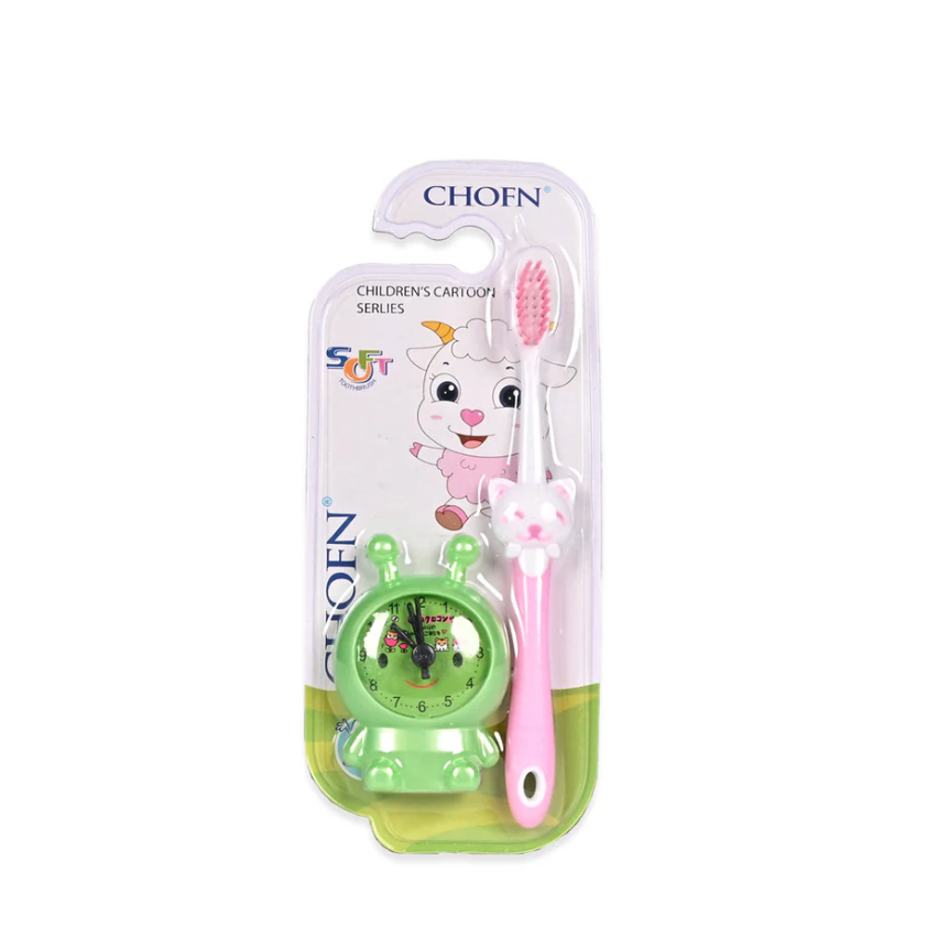 Chofn Children's Cartoon Series Kids Toothbrush with Timer – Soft Bristles