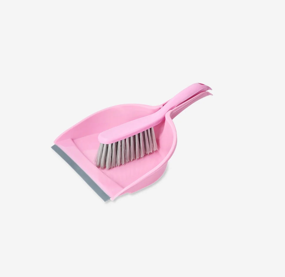 Dust Brush & Dustpan Set – Compact Quick-Clean Sweep Set