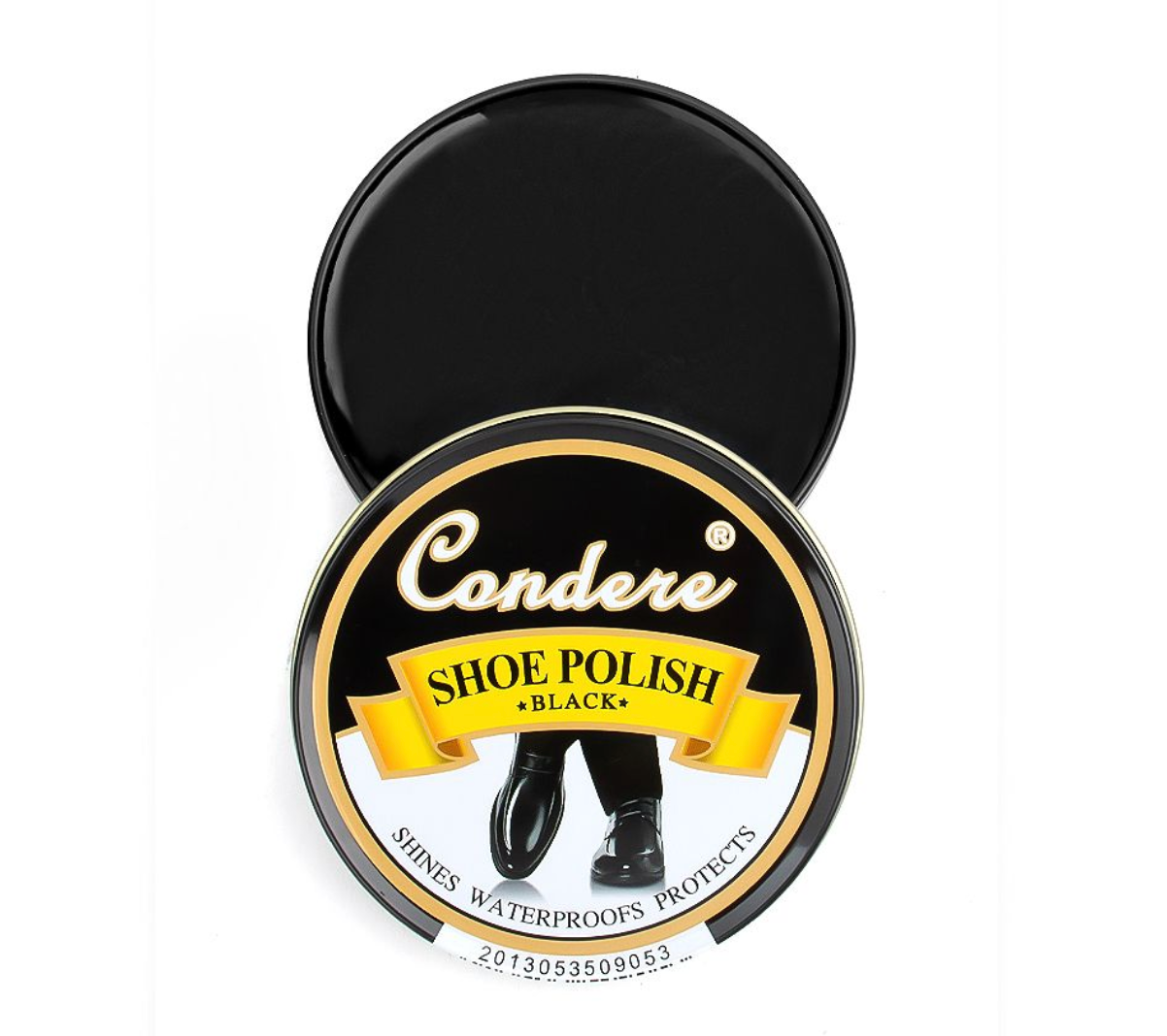 Condere Black Shoe Polish 50ml – Shines, Waterproofs & Protects