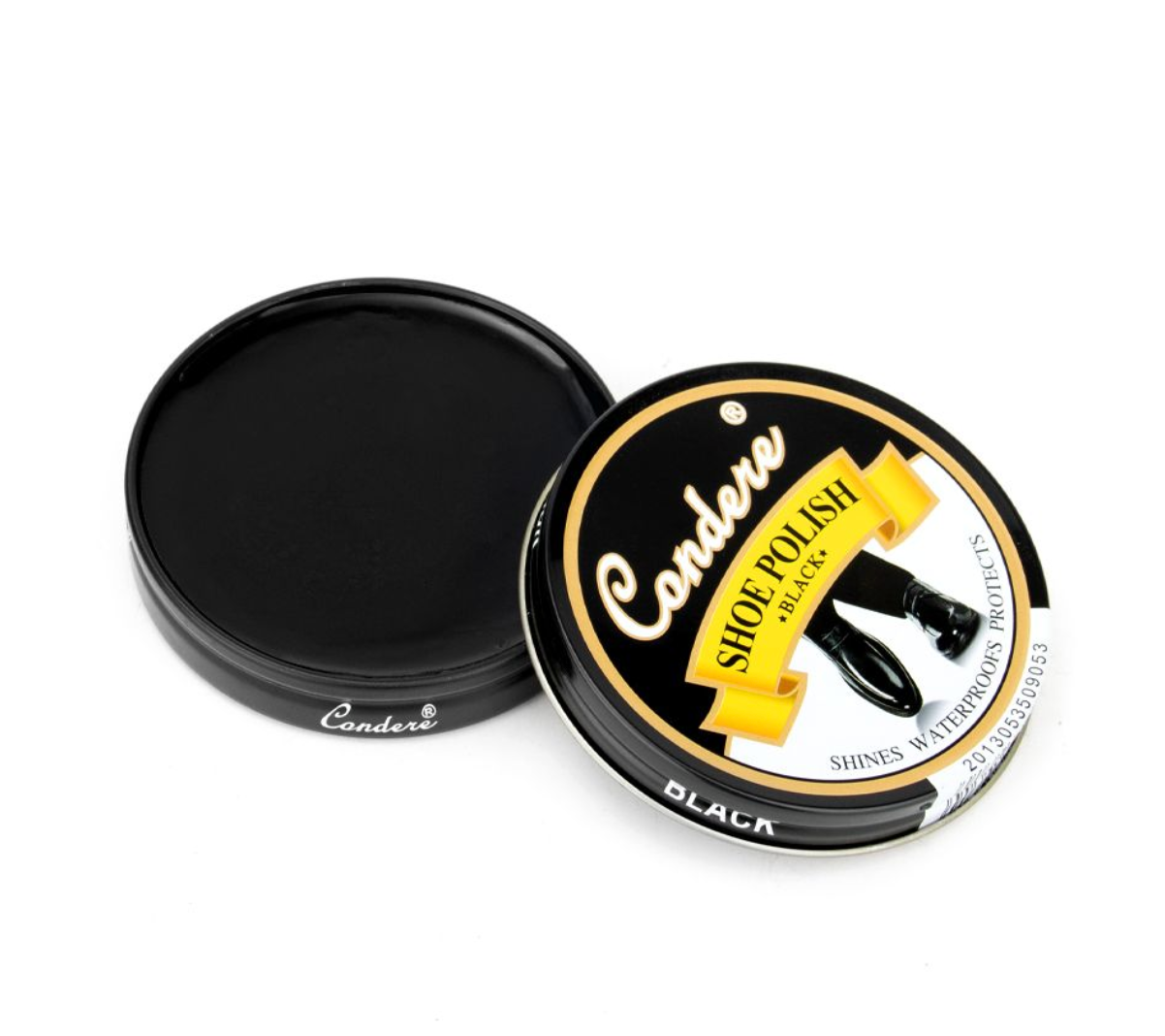 Condere Black Shoe Polish 50ml – Shines, Waterproofs & Protects