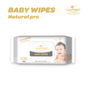 Unihope Natural Pro Super Premium Baby Water Wipes – 300 Wipes (3 x 100)