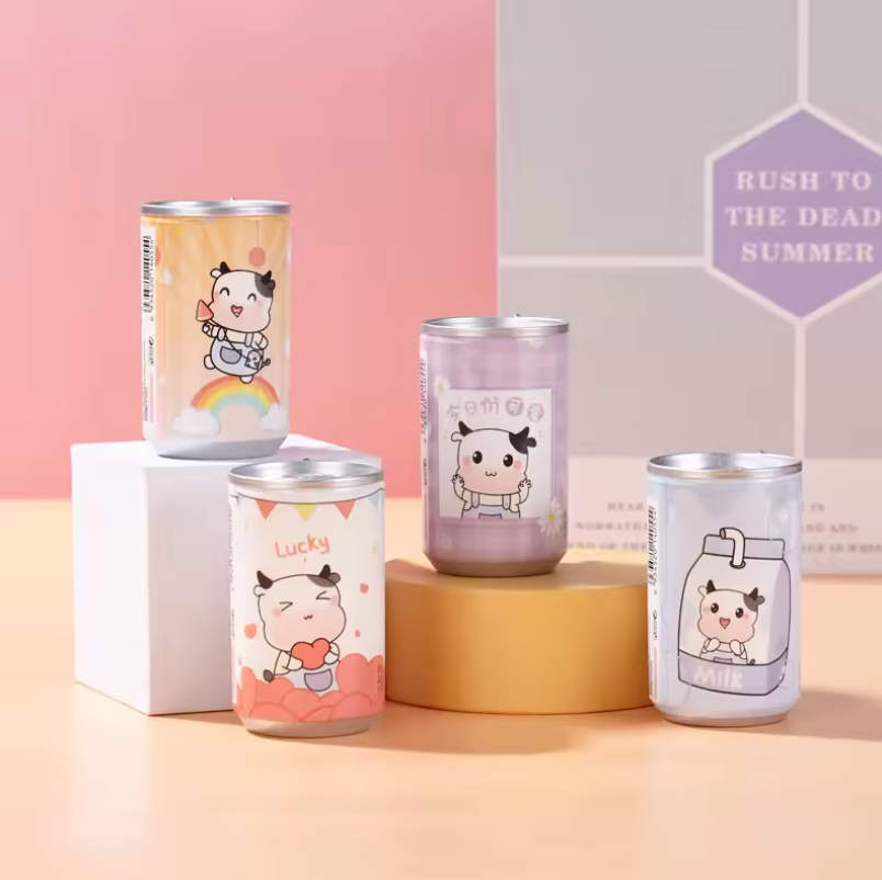 Mini Wet Wipes in Cute Cartoon Canister – Portable Spunlace Non-Woven Wipes