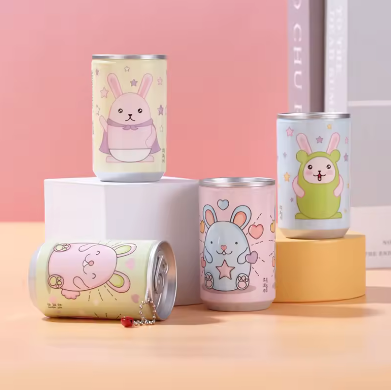 Mini Wet Wipes in Cute Cartoon Canister – Portable Spunlace Non-Woven Wipes