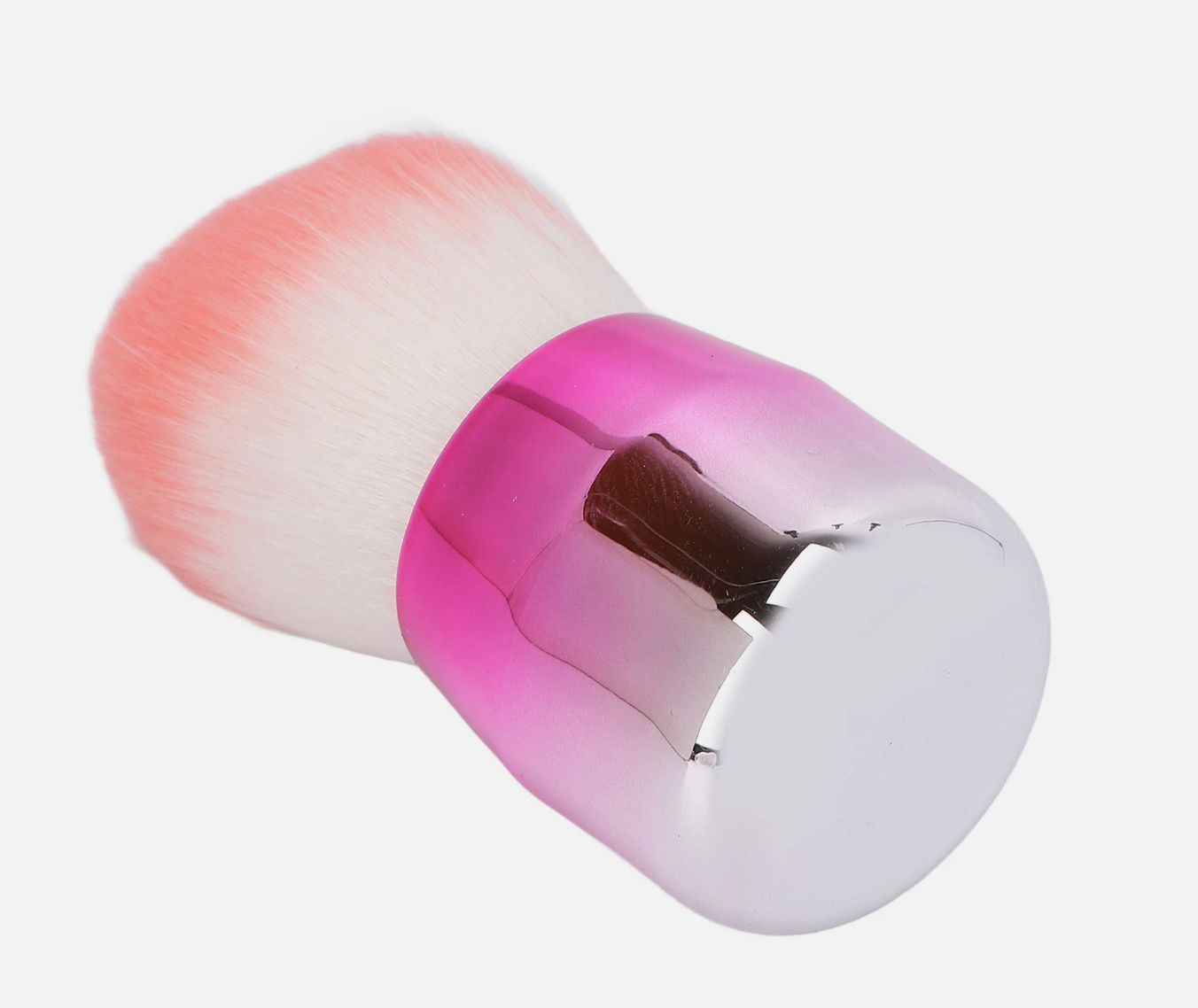 Artificial Fiber Nail Dust Remover Brush – Soft Kabuki Style for Acrylic & Gel Nails