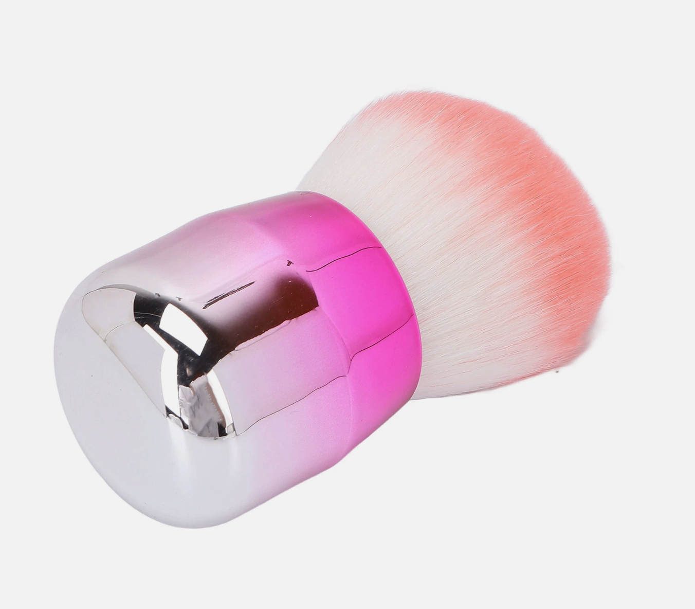 Artificial Fiber Nail Dust Remover Brush – Soft Kabuki Style for Acrylic & Gel Nails