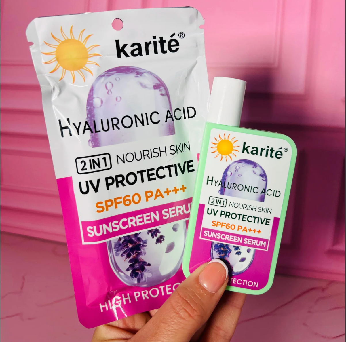Karité Rose 2-in-1 Nourish Skin UV Protective Sunscreen Serum SPF60 PA+++