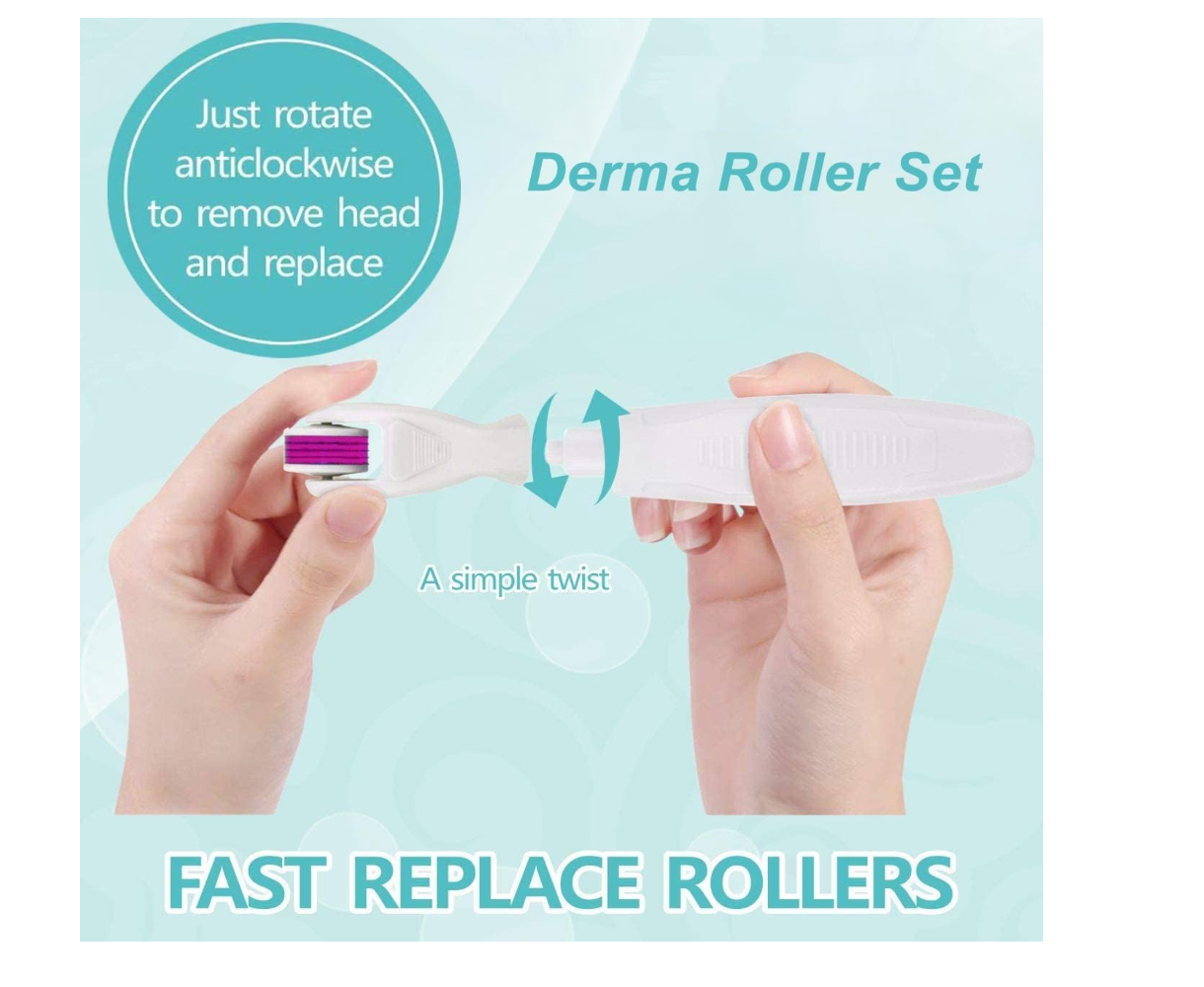 4-in-1 Derma Roller Microneedling Kit