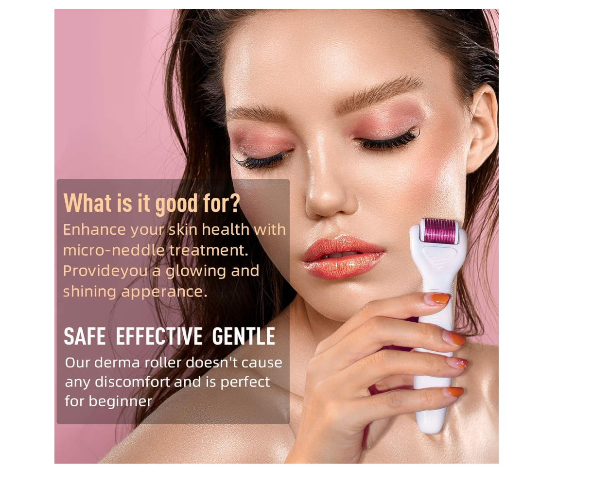 4-in-1 Derma Roller Microneedling Kit
