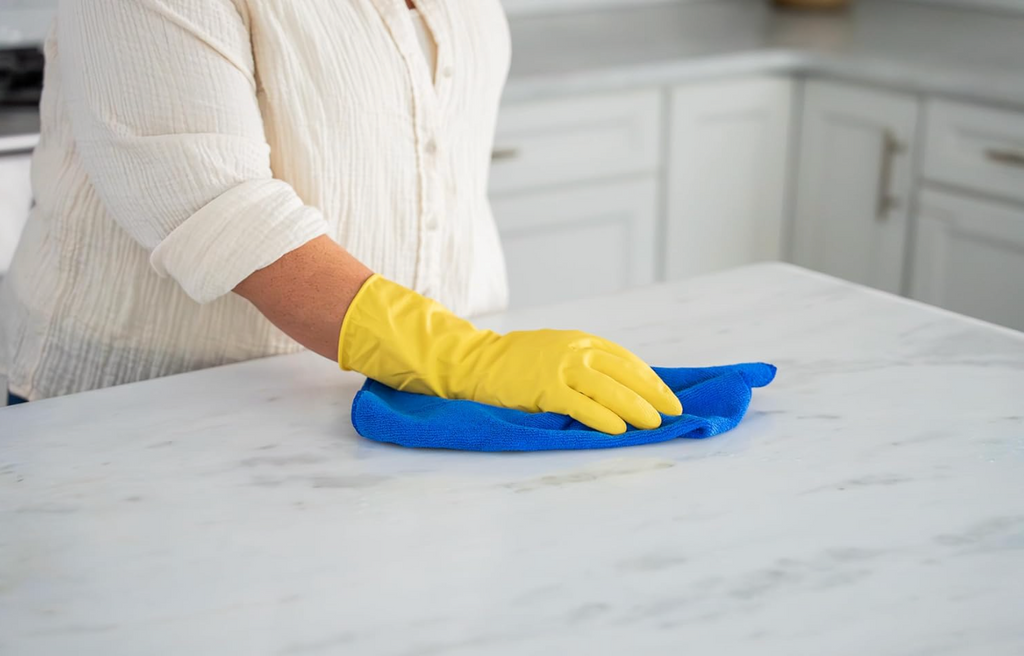 Mr. Clean Large Reusable Latex Cleaning Gloves (2 Pairs)