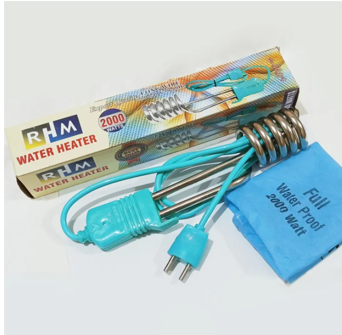 Portable Electric Immersion Water Heater 2000W — Fast Boil, Shock Proof
