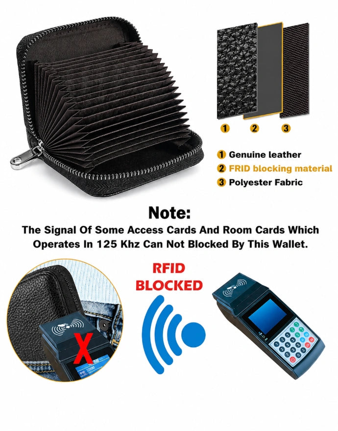 Accordion-Style Credit Card Holder