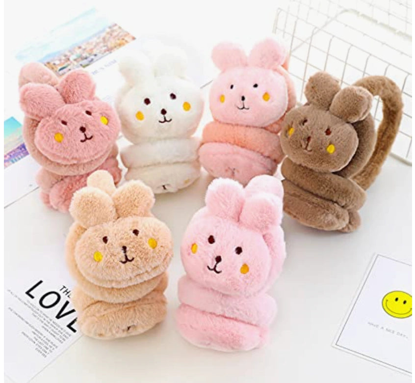 Plush Cartoon Earmuffs