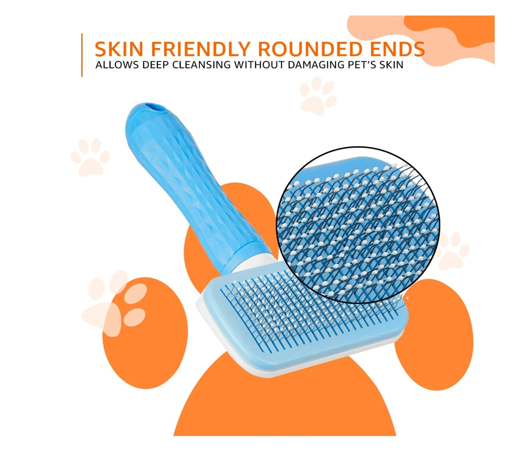 Self-Cleaning Slicker Pet Brush