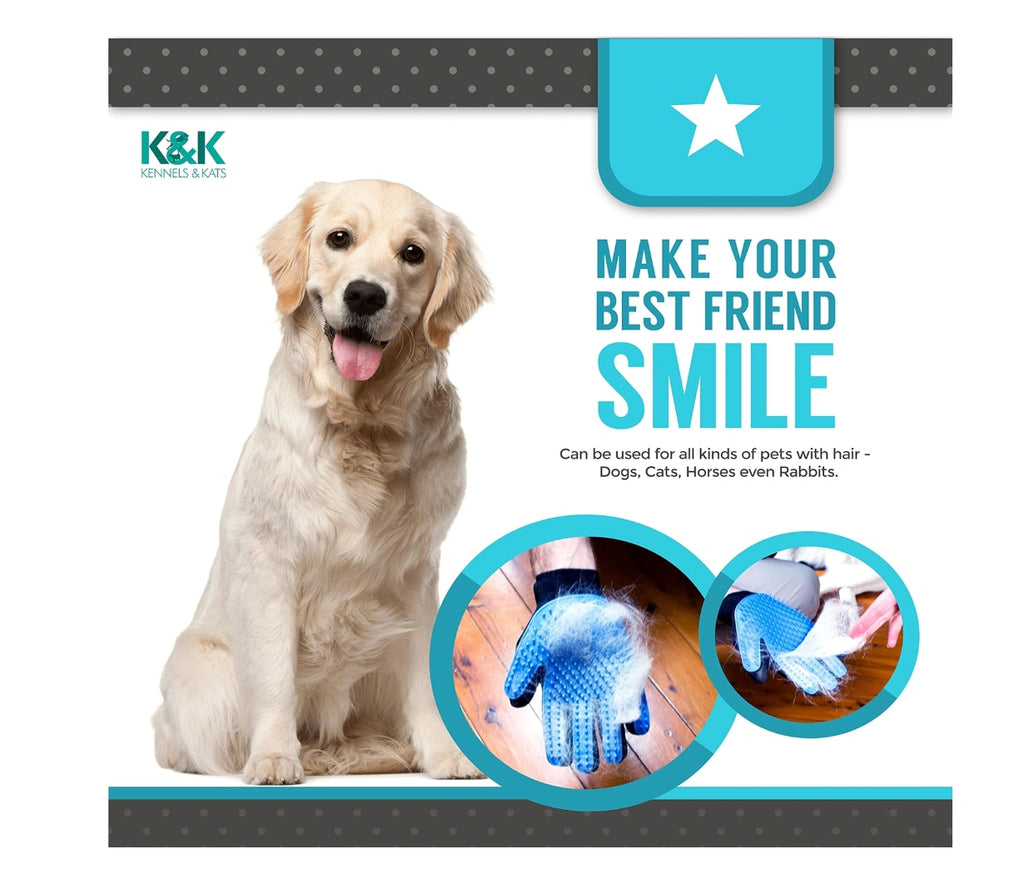 Pet Grooming and Deshedding Glove