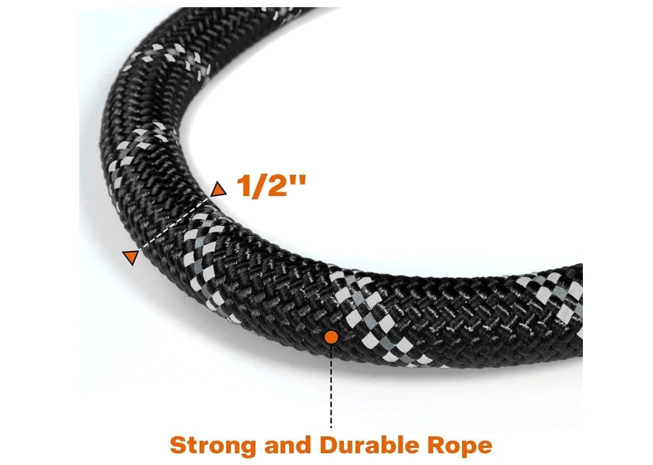 Heavy Duty Reflective Rope Dog Leash